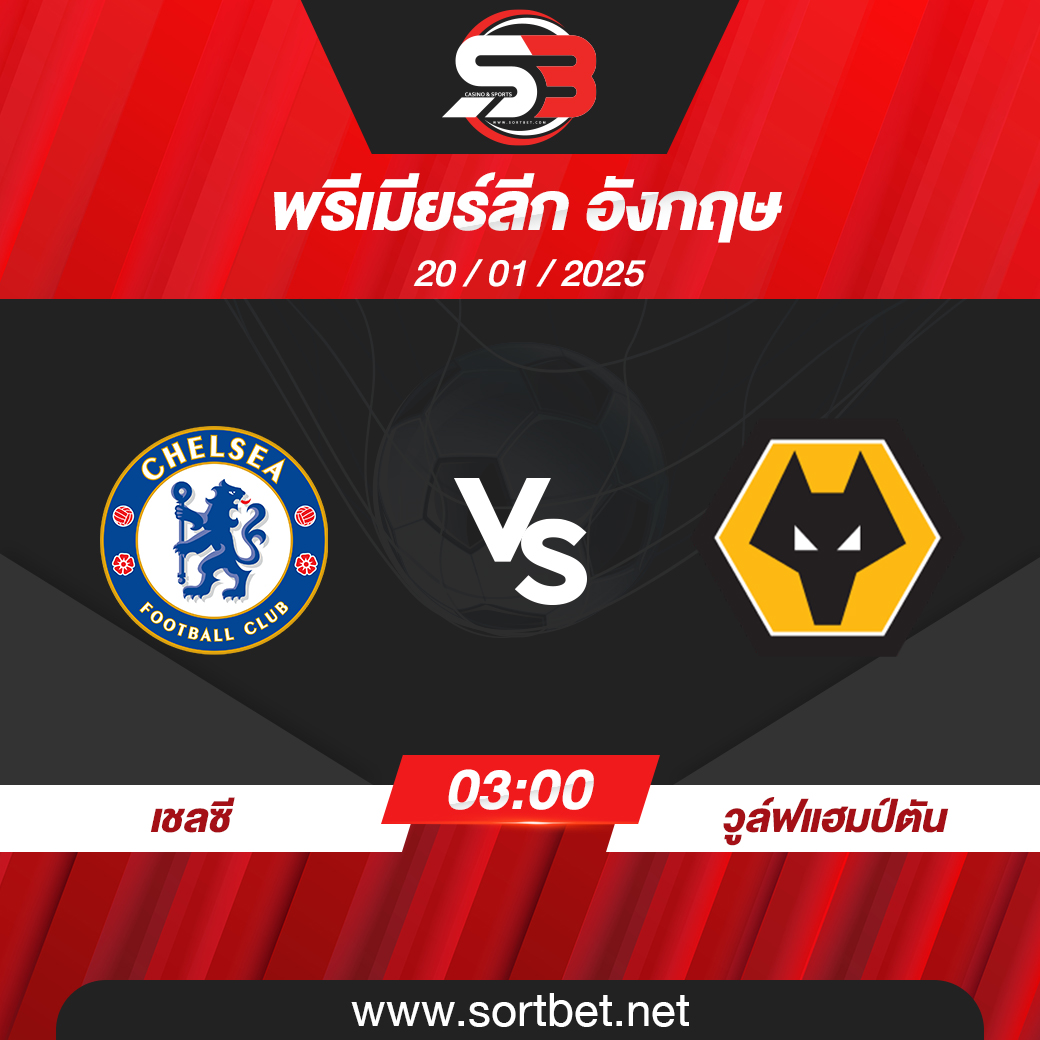 วิเคราะห์บอล เชลซี พบ วูล์ฟแฮมป์ตัน