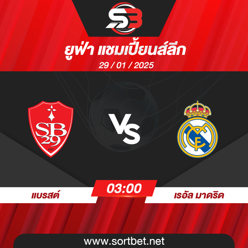 วิเคราะห์บอล แบรสต์ พบ เรอัล มาดริด